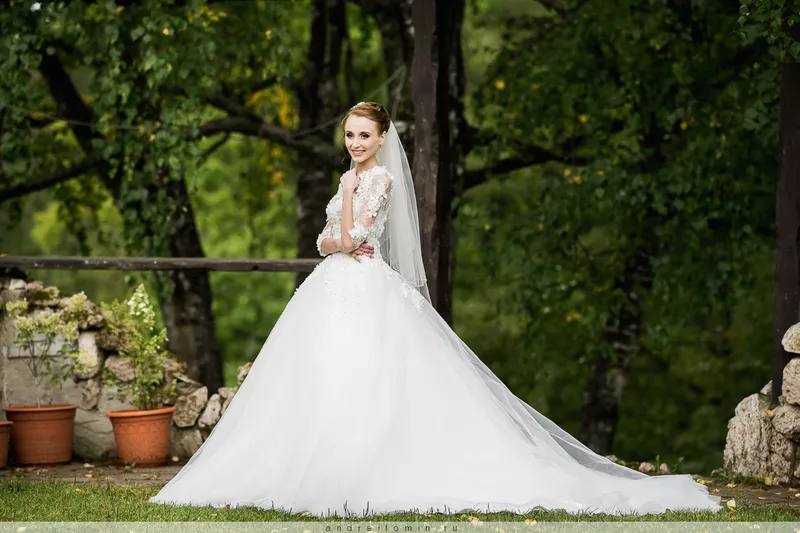 Продам роскошное свадебное платье 5