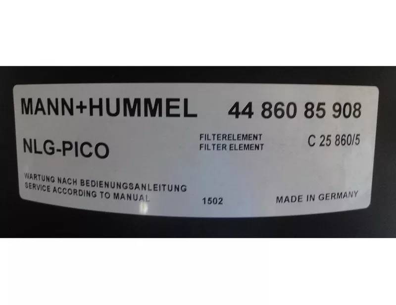 Фильтр воздушный MANN+HUMMEL 4486085908 корпус в сборе с фильтроэлемен 3